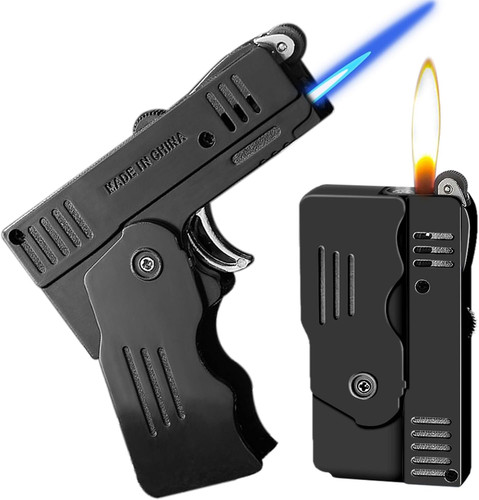 Jet lighter with lock function - lighter,