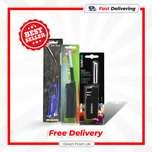Refillable gas utility - gas, lighter