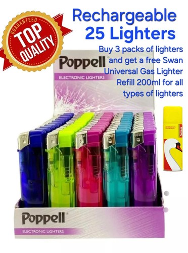 Poppell fire gas lighters - fire,
