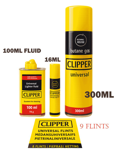 Clipper lighter refill kit - clipper,