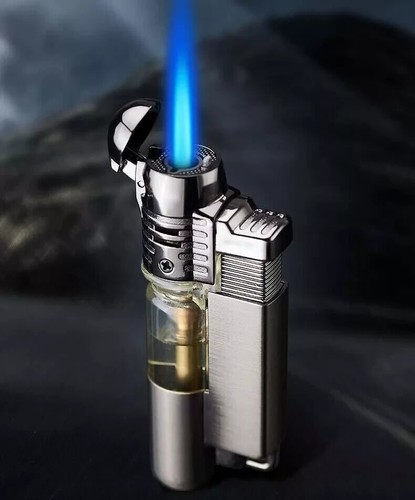 Metal jet gas flashlight - metal,