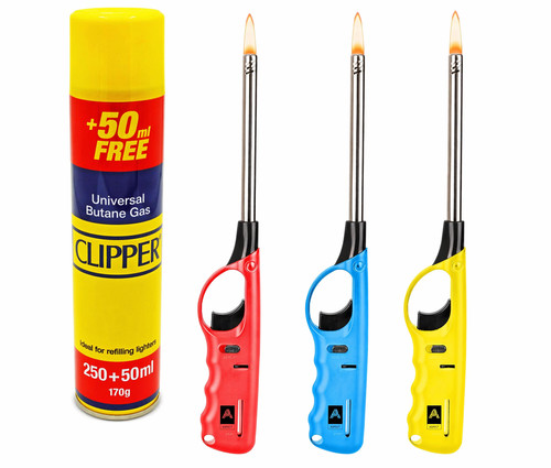 Refillable bbq lighter clipper - lighter,