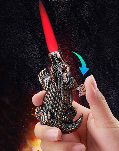 Windproof crocodile gas - crocodile,